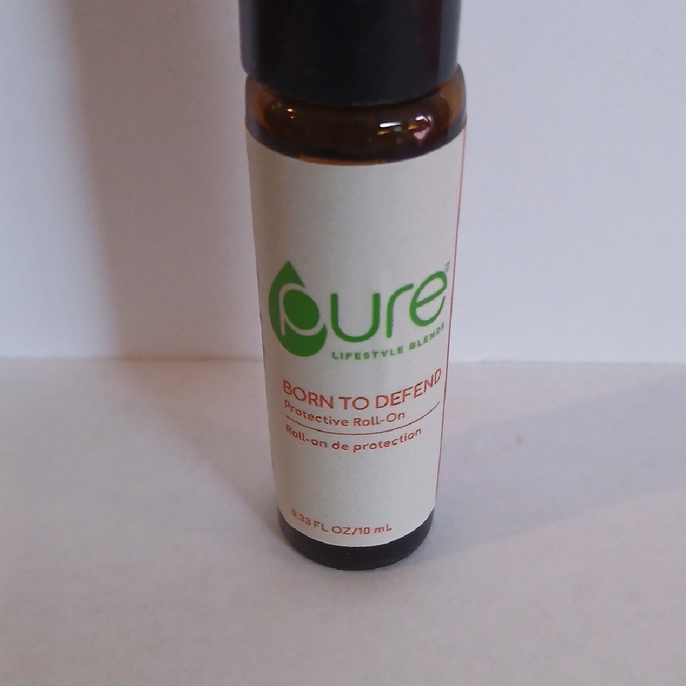 Pure Lifestyle Blends Protective Roll-On - Brown and White